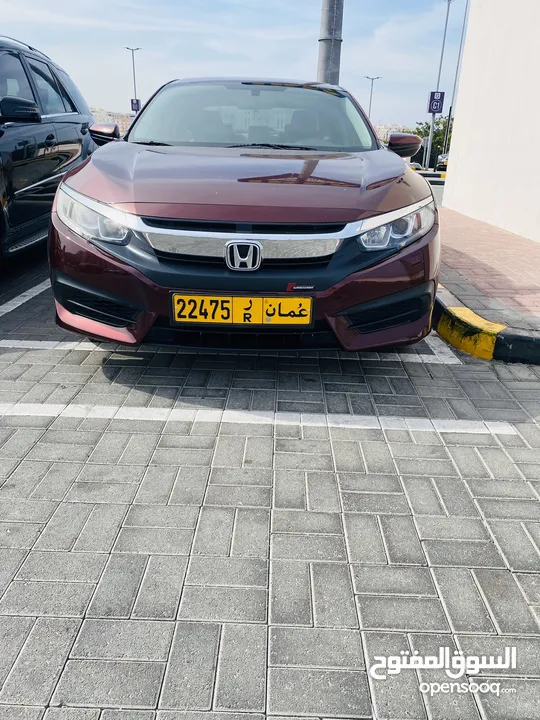 Well maintained 2018 civic for sale