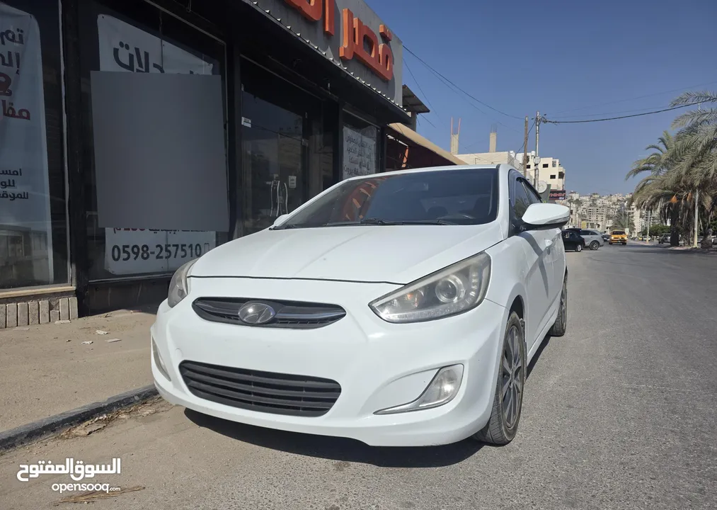 هونداي اكسنت 2016 ترخيص 2015 بسعر مميز