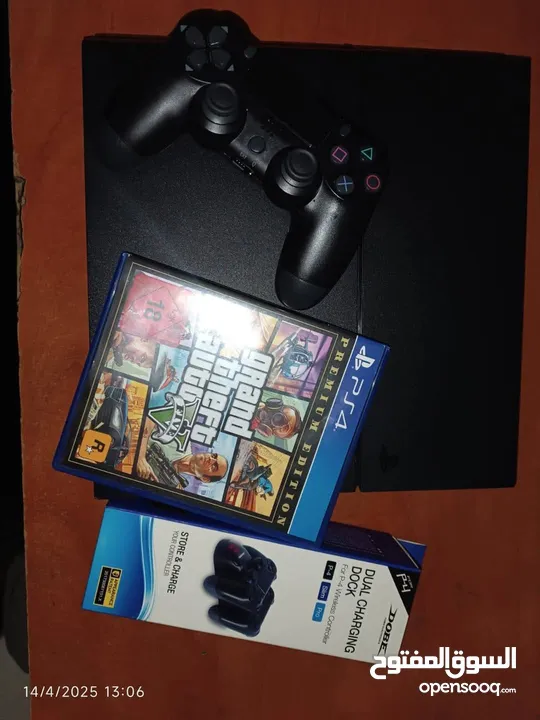 بلاستيشن 4 للبيع +Gta5