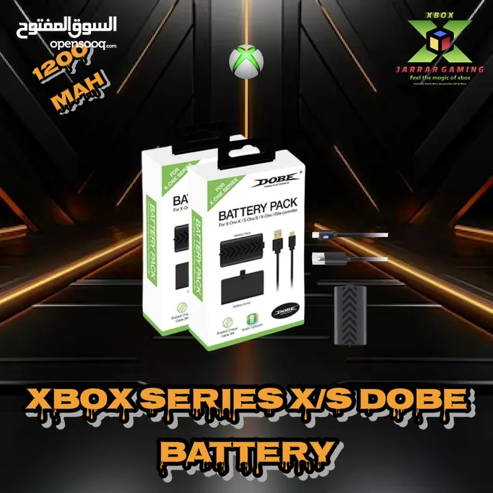 Xbox series x/s & one x/s Rechargeable Battery’s بطاريات شحن أيادي إكس بوكس