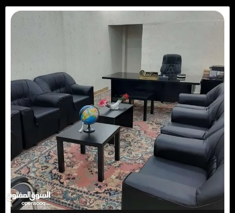 كنب جلد مكتبي فخم الأصلي احذروا التقليد