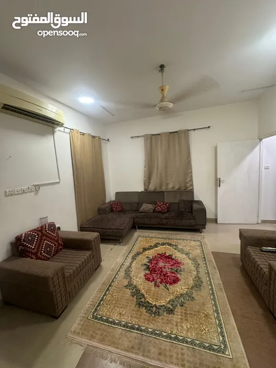 استوديو مفروش جديد بالعذيبة قرب مركز السلطان و شقة غرفتين و صالة مفروشة قرب راسكو Furnished studio