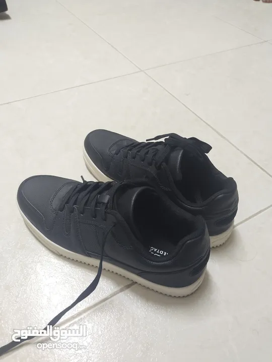 Redtag black casual shoes