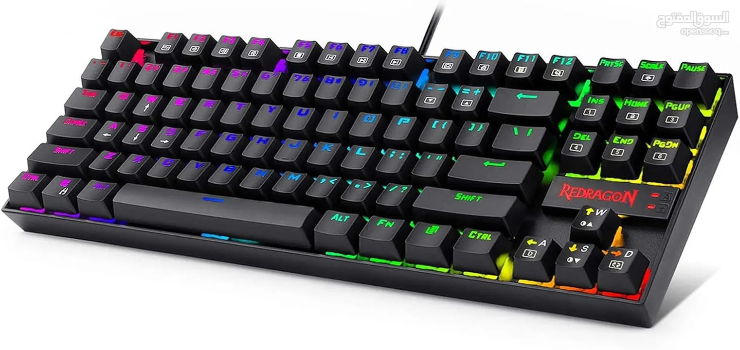 كيبورد ألعاب ميكانيكي Redragon K552 Kumara للبيع – أقوى كيبورد بالسعر هاد!