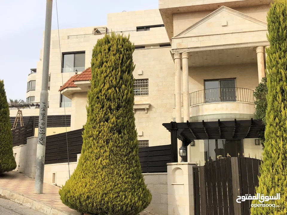 فيلا في عبدون للايجار  Villa For Rent At Abdoun