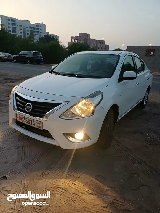 للبيع نيسان سني موديل 2020 فول اوتوماتيك رنقات المنيوم المالك الثاني فول بيمة سيفس الوكالة