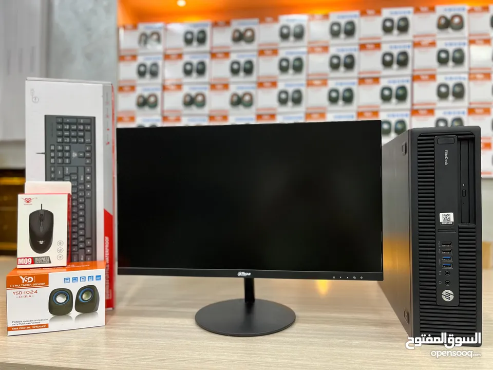 أجهزة كمبيوتر كامله RAM 16GB مع شاشة جديده  حرقنا الأسعار