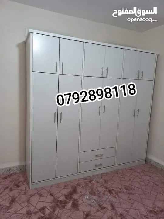 حرق الاسعار خزانة ملابس 6 درف طابقين خشب لاتي 18 وزان الكميه محدوده العرض حتا نفاذ الكمية