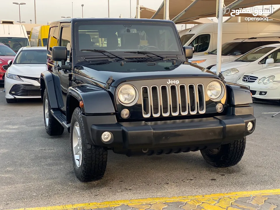 Jeep Wrangler Sahara 2016 black