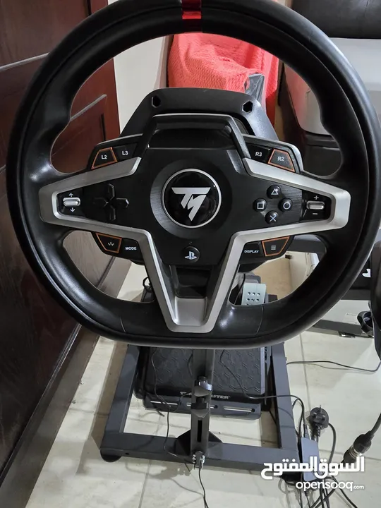 thrustmaster t248 + Gear + next level stand