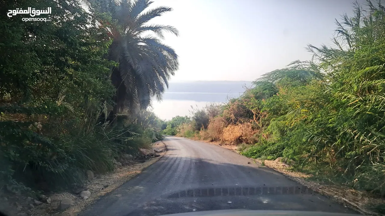 ارض في البحر الميت بجانب شاليهات زارا (موقع مميز جدا)