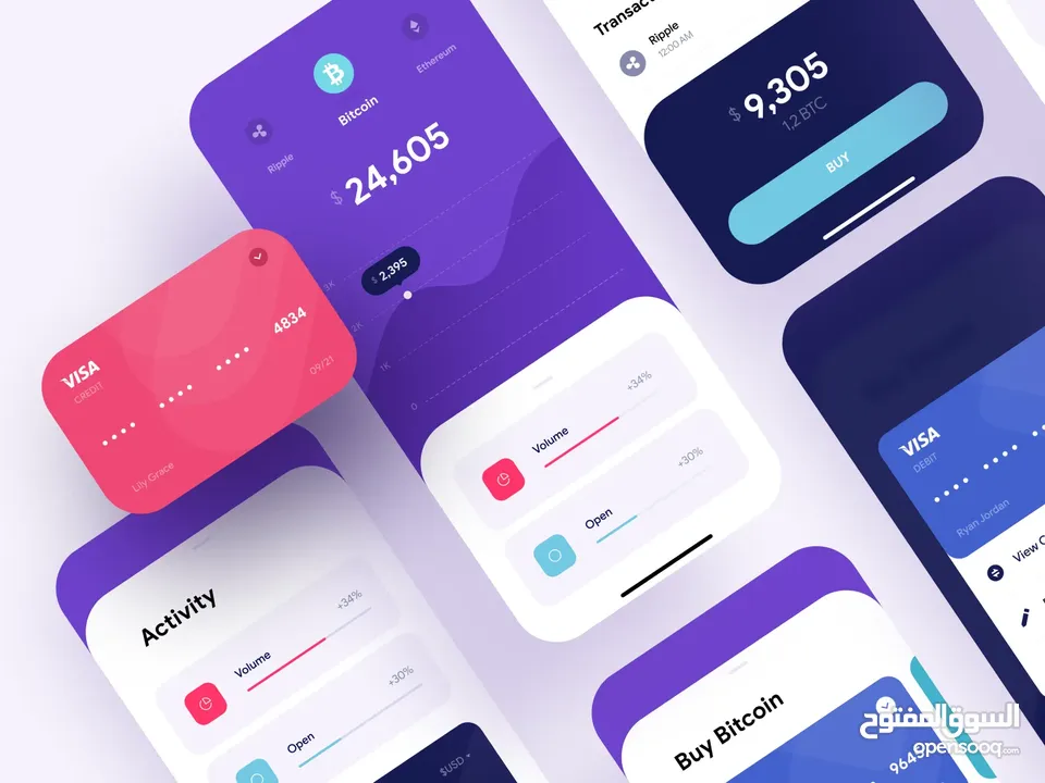 تصميم و برمجة تطبيقات الهاتف و الويب  (android, ios , mac , web, windows)