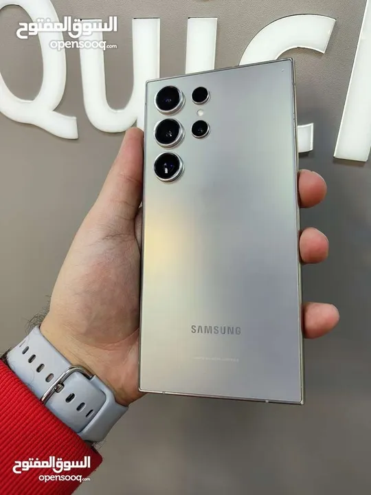 SAMSUNG S24 ULTRA (256GB) / 12 RAM USED /// سامسونج اس 24 الترا ذاكرة256 الرام 12 مستعمل وكاله