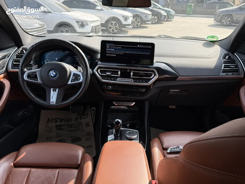 BMW x3 30e ترخيص 2022 ترخيص 293 حصان