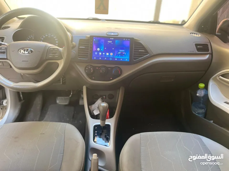 كيا مورنينج 2015 لون فضي