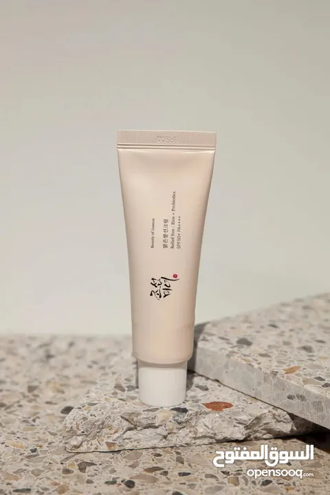 واقي الشمس الكوري بخلاصة الارز Beauty and Johnson sunscreen