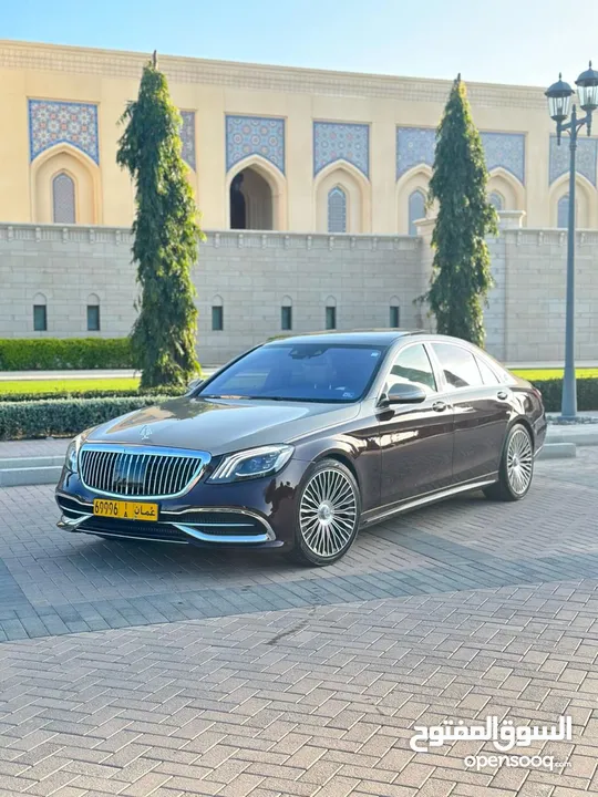 مرسيدس S550 2016  محول ماي بخ داخل وخارج2020