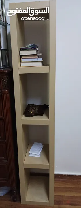 Ikea study table and  corner book shelf in good condition