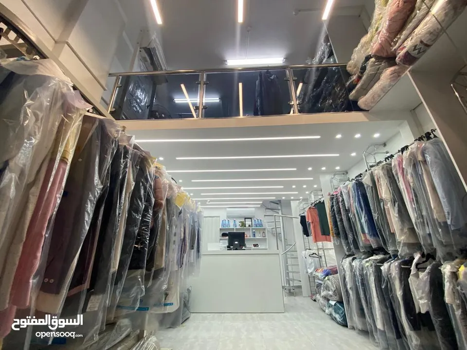 محل دراي كلين مميز ومجهز بالكامل للبيع