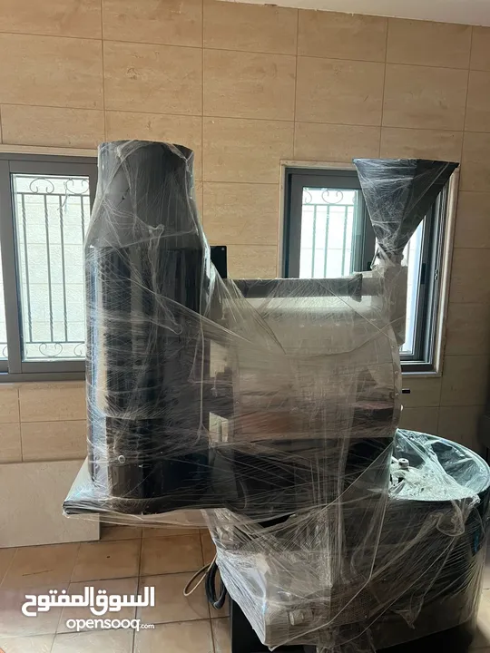 ماكنة تحميص قهوه صناعه اردنيه  جديده غير مستعمله بسعر لقطه نصف السعر