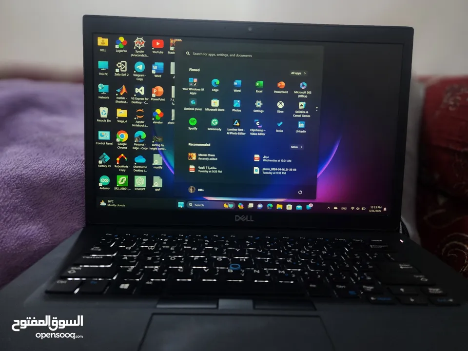 لابتوب Dell جيل ثامن Core i7 اخو الجديد