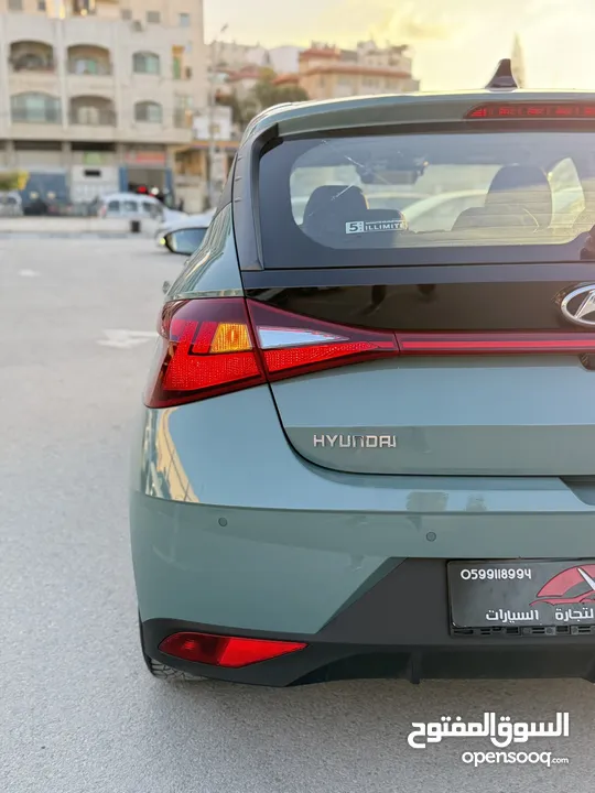 هونداي i20 ترخيص 2023 محرك 1000 بنزين/مساعده كهرباء 48v جير أوتوماتيك 100 حصان