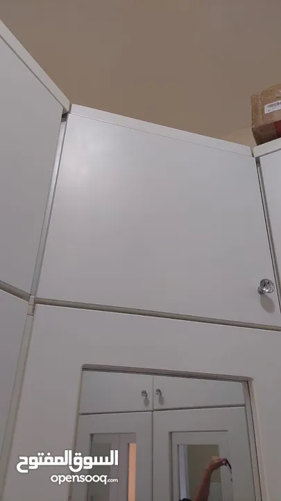 white cupboard