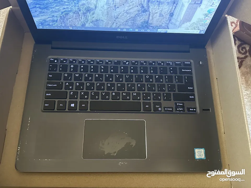 لابتوب dell i5 جيل سابع  كيبورد بضوي و سعرر حررق