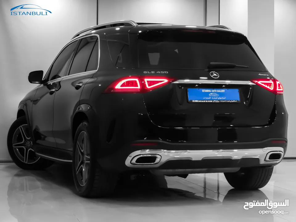 GLE450 4MATIC وارد الوكالة 28,000km فل كامل 3000سي سي