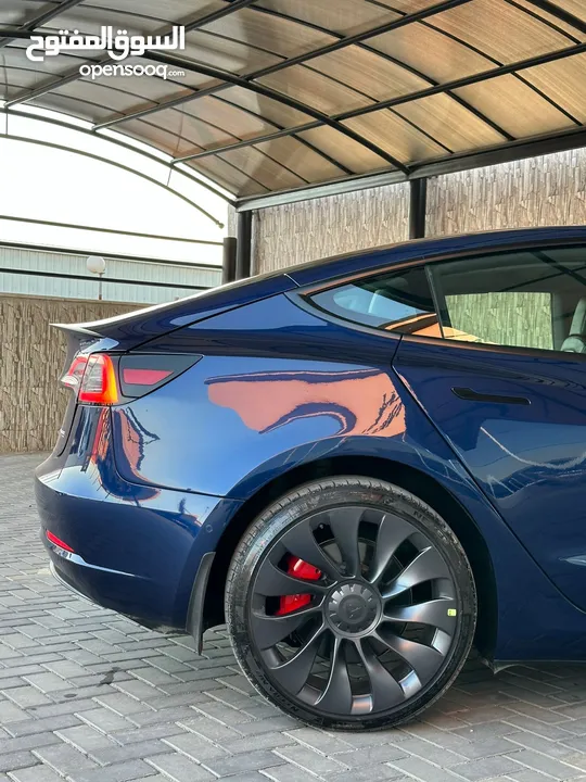 تيسلا بيرفورمانس فحص كامل ممشى قليل بسعر مغري Tesla Model 3 Performance 2022