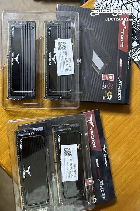 كت رامات عدد 2 نوع T-Force Xtreem DDR4 تم تعديل السعر