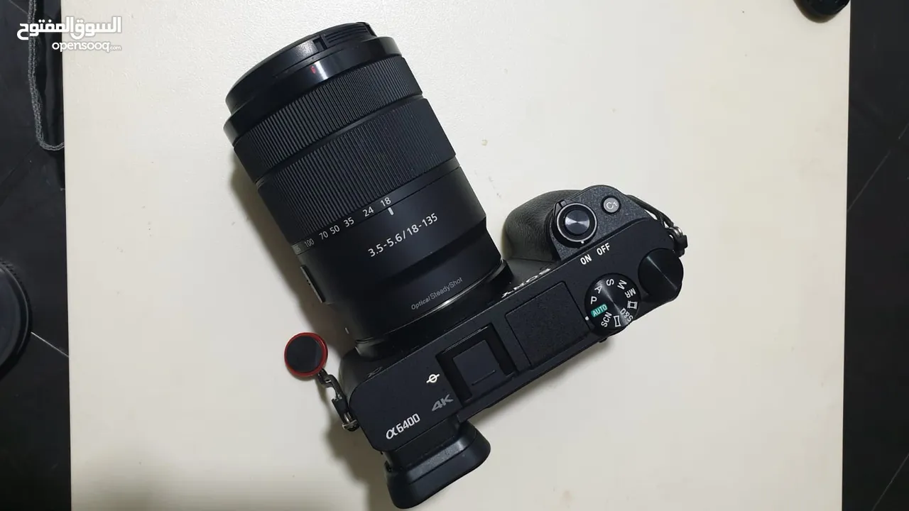 Sony Alpha a6400 4k video and images Mirrorless Digital Camera with 18-135mm Lens