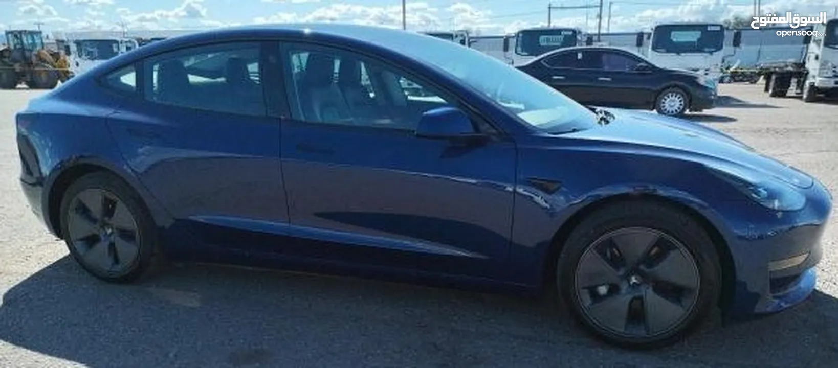 تيسلا 2022 MODEL 3 فحص كامل 4 جيد