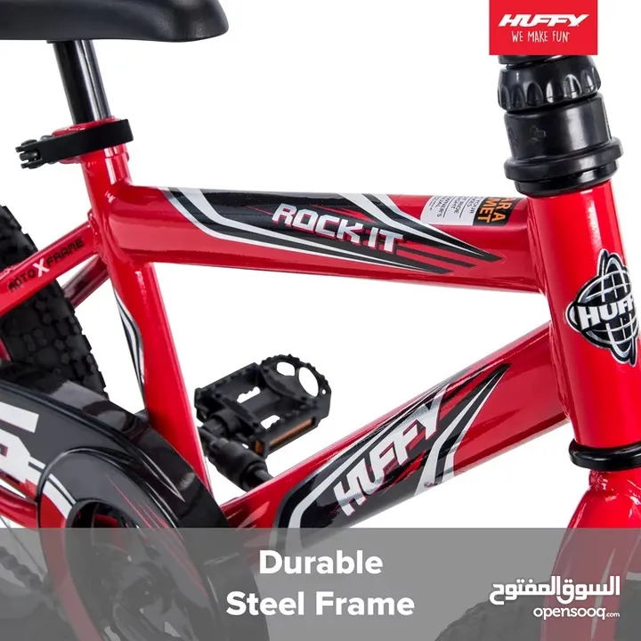 عرض خاص على الدراجة الهوائية الأمريكية ماركة Huffy Rock It Kids Bike, 16" Wheels للاطفال