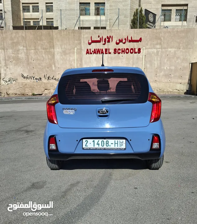 كيا بيكانتو 2017 بصمة فل عداد قليل ( 67 ) ألف كيلو فقط
