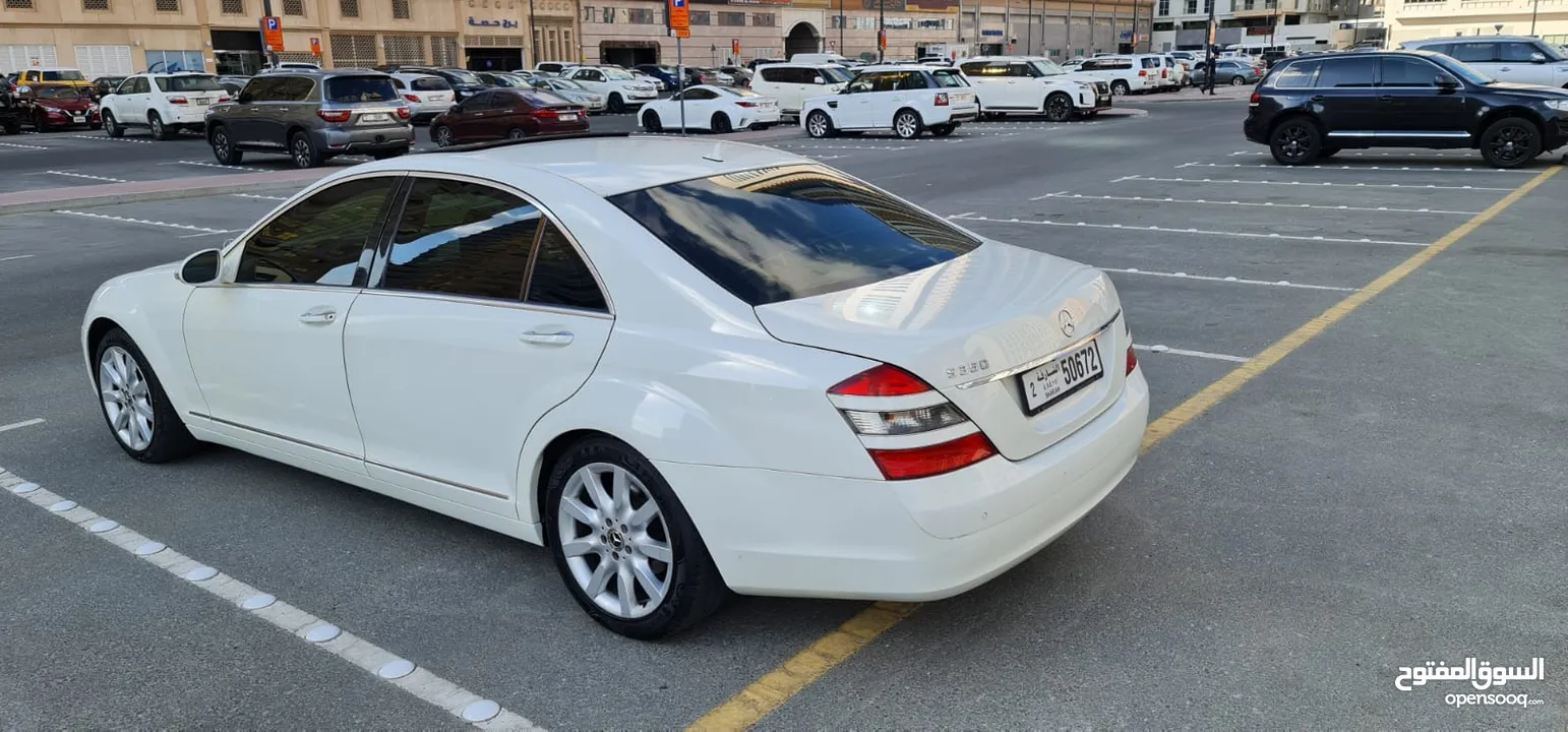 MERCEDES S CLASS 2008 350 V6 GCC KM 136000