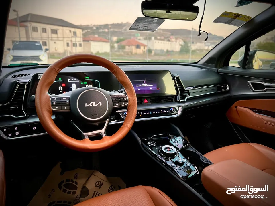 كايا سبورتاج  GT Line/2022 فل بدون فتحة سقف  2x4 ///240Hp بنزين + كهرباء  ( Haybrid) 1600cc