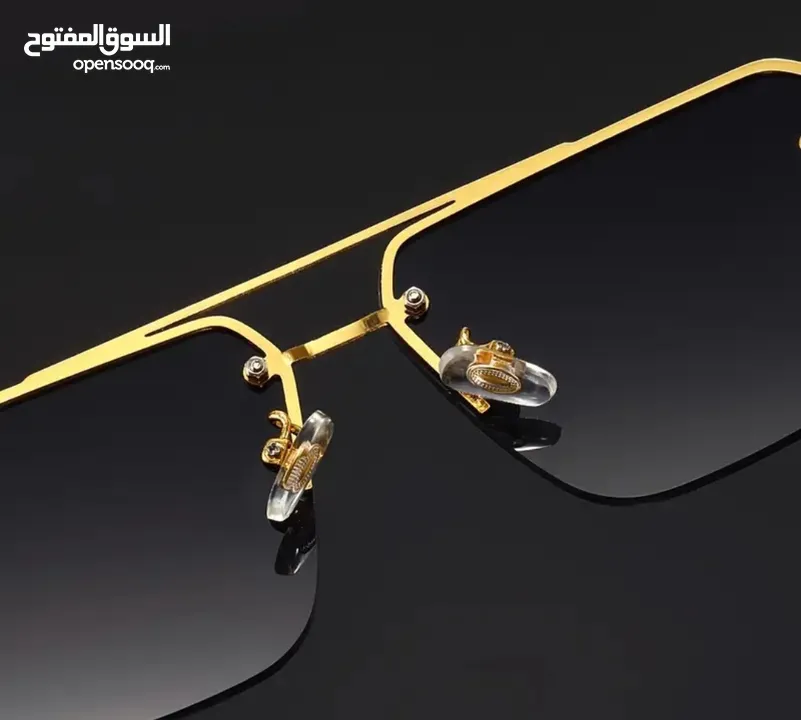 نظارات عصرية بإطار معدني مربع بتصميم ستيمبانك ريترو للرجال والنساء، مناسبة للمناسبات والحفلات والمهر
