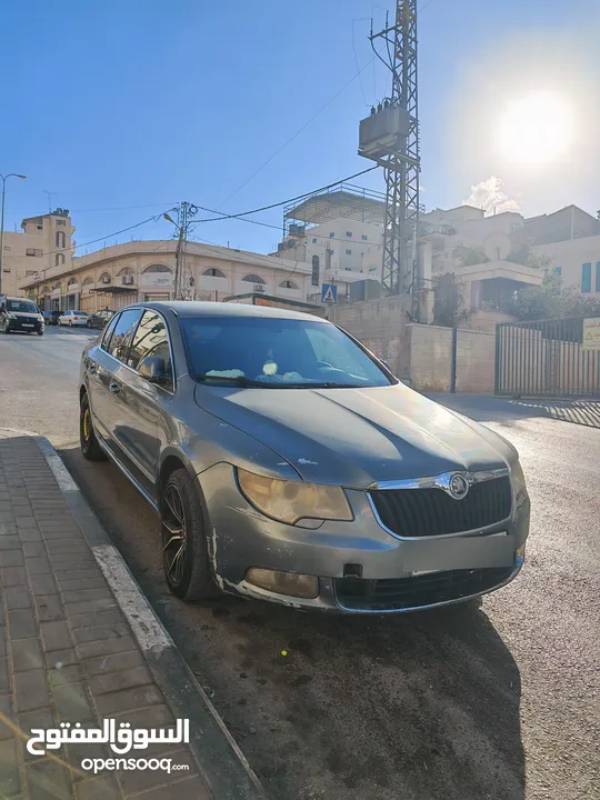 سكودا سوبير للبيع موديل 2009 متور 1800بنزين