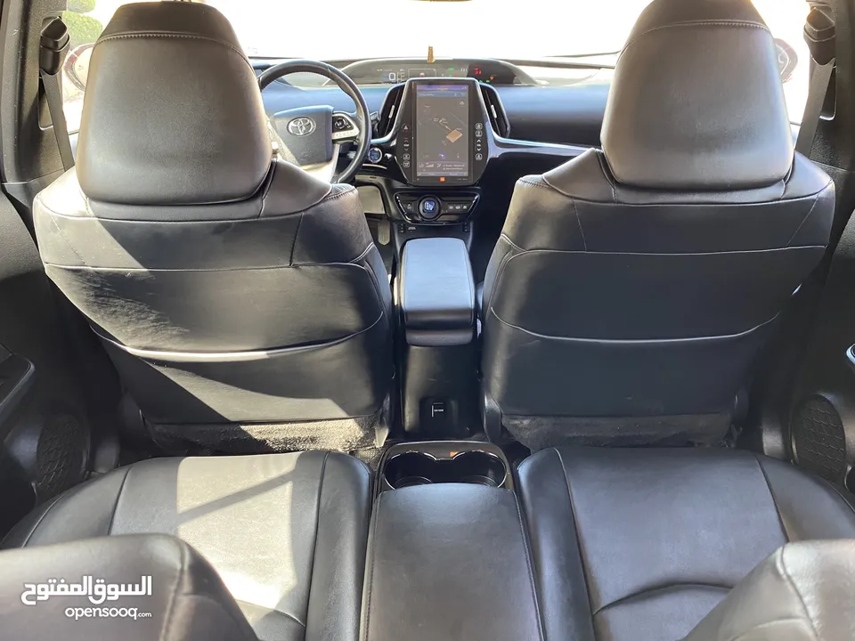 Toyota Prius prime plug-in Hybrid موديل 2017 بطارية ليثيوم فل كامل اعلى صنف