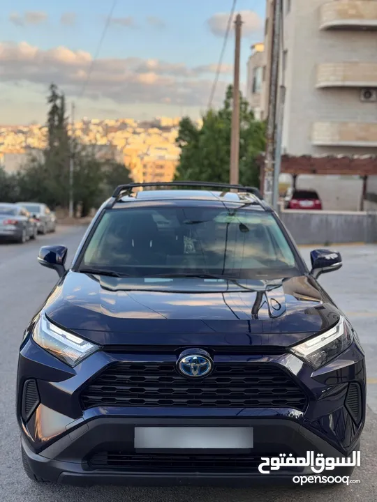 تويوتا راف فور كرت ابيض ولا ملاحظه جمرك جديد 2024