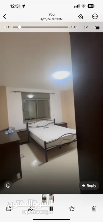 شقة مفروشة للبيع في الطيرة غير مسكونة مسبقا