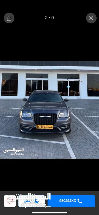 كرايسلر 300 S السياره نظيفه جدا ومسرفس بالكامل