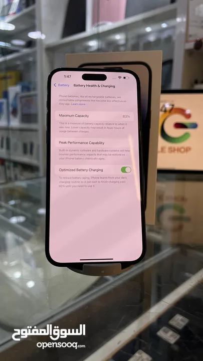iPhone 14 Promax 256GB / Battery : 82% كرتونة وارد شرق أوسط