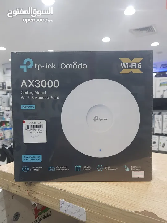 Tp-link Omada Ax3000 ceiling mount wi-fi 6 access point EAP653