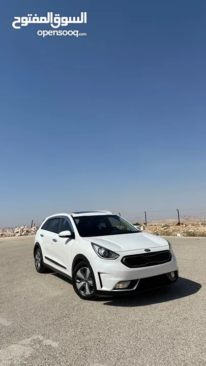 كيا نيرو هايبرد موديل 2018 وارد كوريا كلين تايتل فحص كامل.  Kia Niro hybrid 2018 Korean spec.