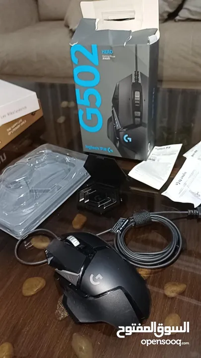 ماوس g502 لوجيتك استعمال اسبوع اخو الجديد للبيع او للبدل