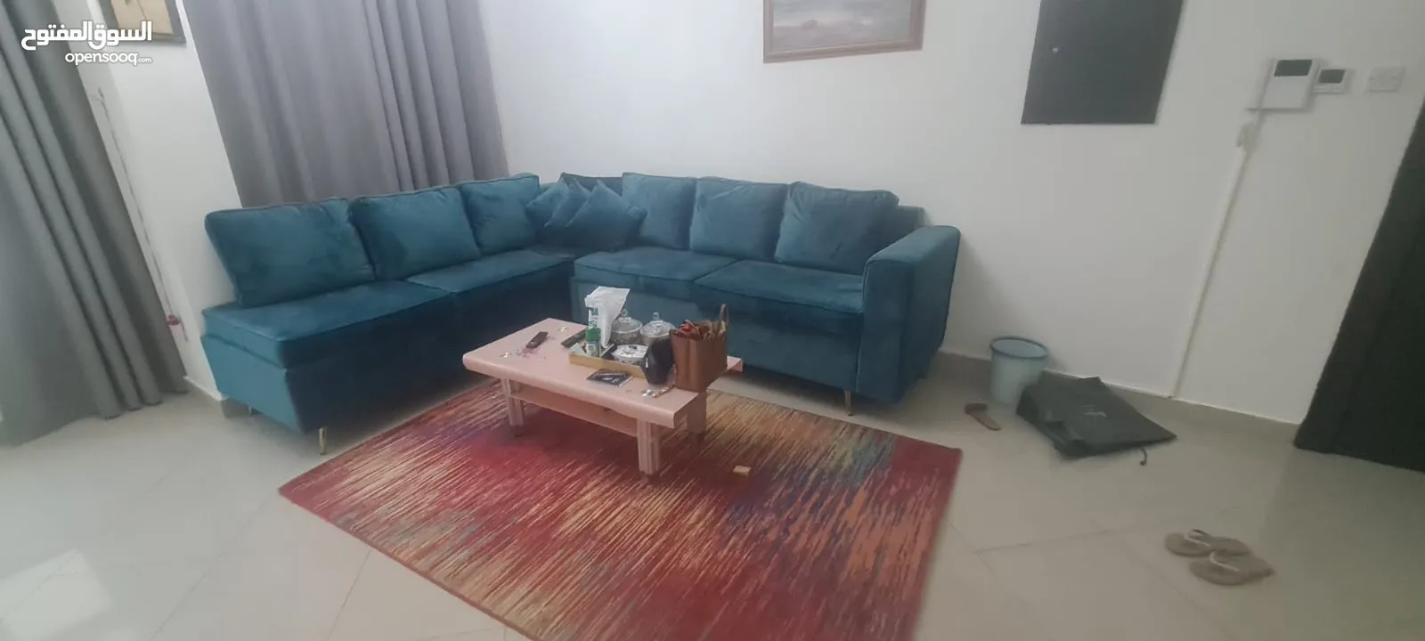 5seater  L-shape sofa