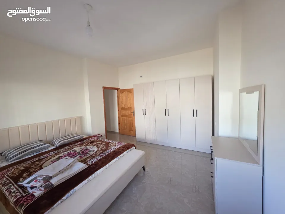 شقة صغير مفروشة جديد للايجار في سردا الحي الدبلوماسي قرب ايكون مول