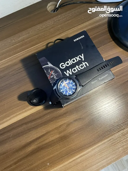 Galaxy watch 46 mm (حالة ممتازة)